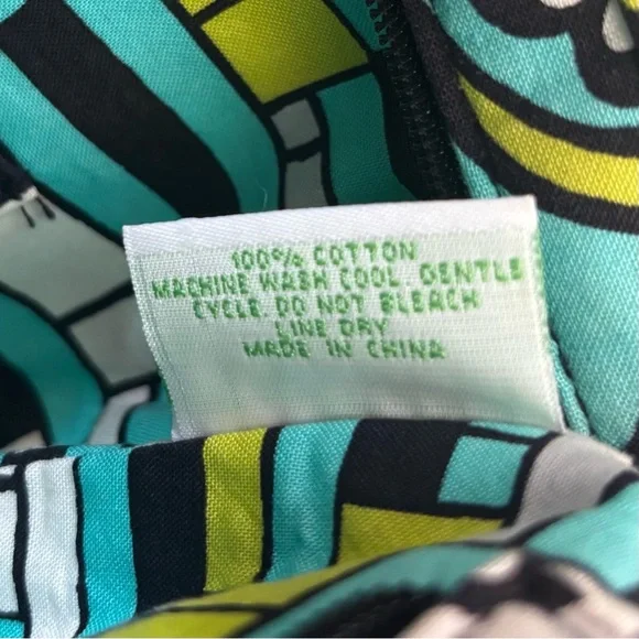 VERA BRADLEY SWEETHEART SHOULDER BAG Purse ISLAND BLOOMS Floral Teal/Green - Picture 12 of 13